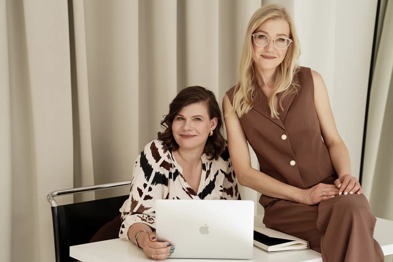 Marta Cieśla and Karolina Ziegart-Sadowska — founders of Practicly